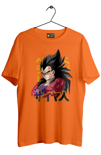 Футболка чоловіча з принтом "Перли дракона Вегета". Anime, dragon ball, goku, manga, vegeta, аніме, вегета, гоку, манга, перли дракона. 2070702