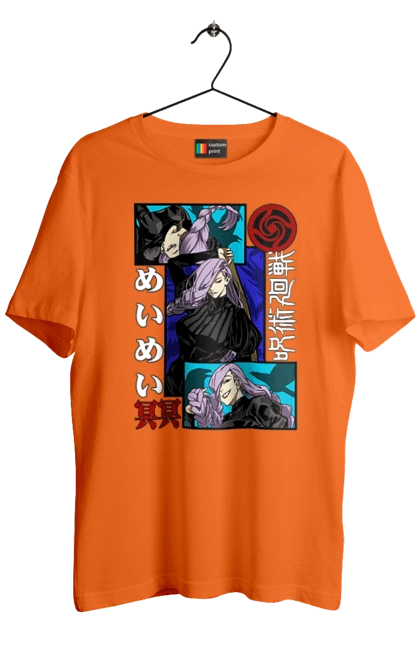Футболка мужская с принтом Магическая битва Мэй Мэй. Anime, jujutsu kaisen, manga, mei mei, аниме, магическая битва, манга, мэй мэй. 2070702