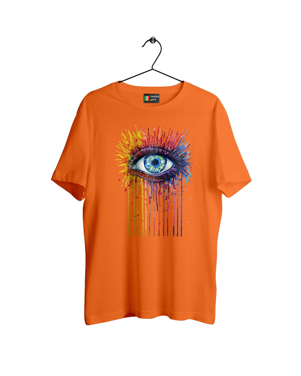 Colorful Flowing Eye