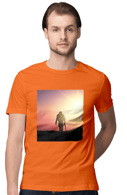 Футболка чоловіча з принтом "Патріот". Патриот, патриотизм, победа, украина, украинец. 2070702