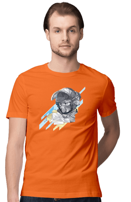 Футболка чоловіча з принтом "Слава збройним силам України". День захисника, день захистиць, марка, подяка, слава зсу, укрпошта. 2070702