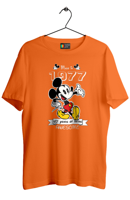 Футболка мужская с принтом Микки Маус. Mickey mouse, дисней, микки, микки маус, мультфильм. 2070702