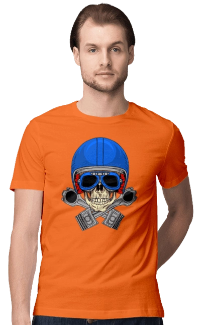 Skull motorist