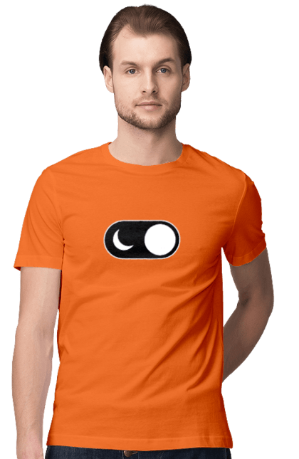 Футболка чоловіча з принтом "Нічний режим". Angular, c, css, html, it, javascript, jquery, php, python, react, svelt, vue, айтишник, айті, гумор, код, кодувати, прогер, програміст, програмісти, ти ж, ти ж програміст, тиж програміст. 2070702