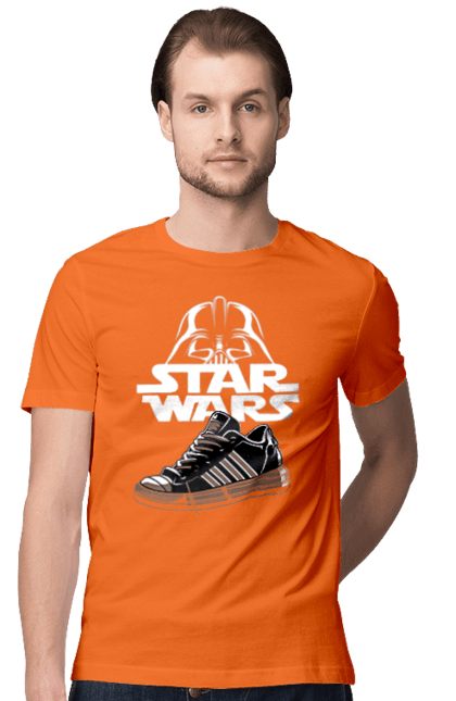 Men's t-shirt with prints Star Wars. Clone, helmet, lukasfilm, star wars, stormtrooper, trooper. 2070702