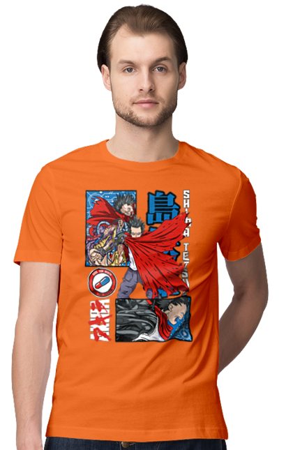 Men's t-shirt with prints Akira Tetsuo Shima. Akira, anime, cyberpunk, manga, tetsuo shima. 2070702