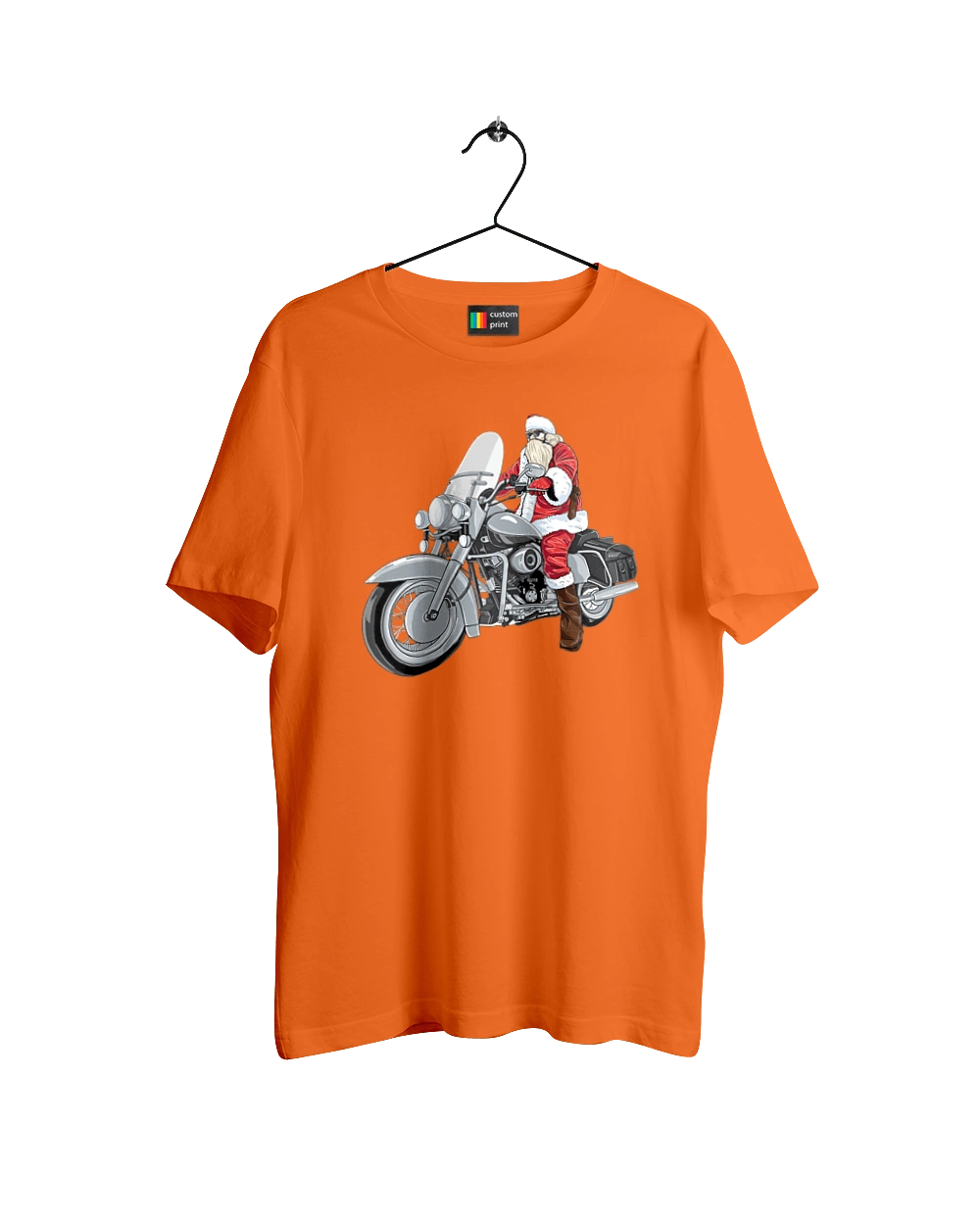 Santa On A Motorcycle