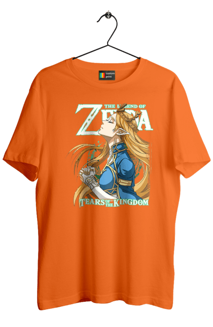 Men's t-shirt with prints The Legend of Zelda Princess Zelda. Legend of zelda, nintendo, princess, princess zelda, zelda. 2070702