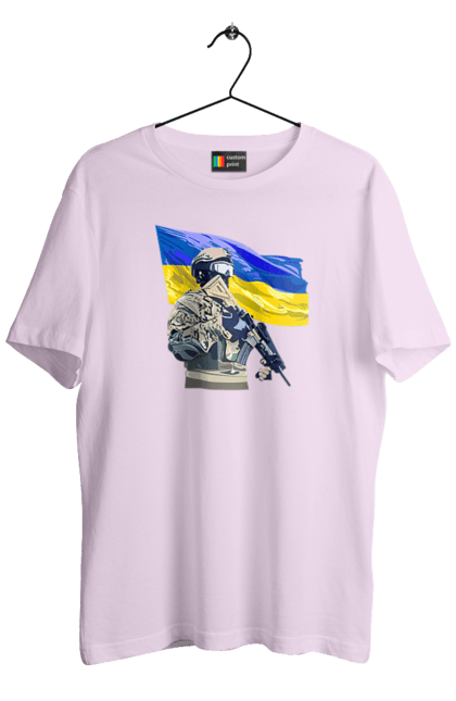 Men`s t-shirt with prints Armed Forces | Flag 2070702