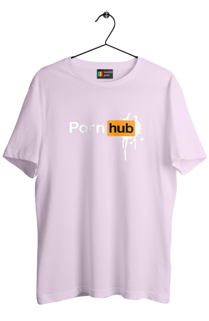 Футболка чоловіча з принтом "Porn hub". Гумор, зсу хаб, порно хаб, порнохаб, приколы. 2070702