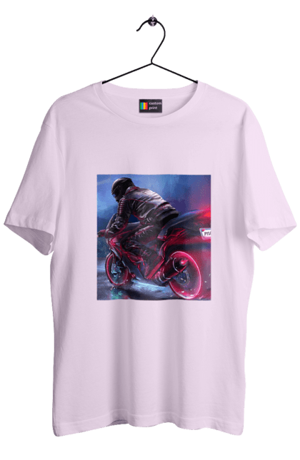 Футболка чоловіча з принтом "Мотоцикл". Motolove, мотолов, мотоцикл, опві, україна. 2070702