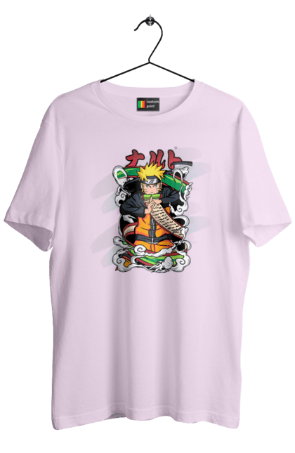 Men's t-shirt with prints Naruto. Anime, character, manga, naruto, ninja, tv series. 2070702