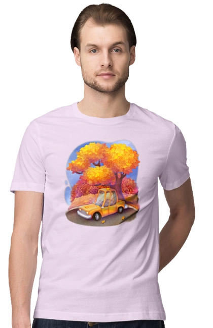 Осiнь Авто Дерево