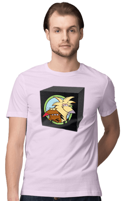 Футболка чоловіча з принтом "Black Box". Black box, бобер, боєприпас, коробка, повернись живим. 2070702