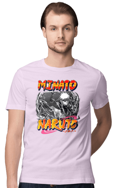 Men's t-shirt with prints Naruto Akatsuki. Akatsuki, anime, character, manga, naruto, ninja, pain, tv series, yahiko. 2070702