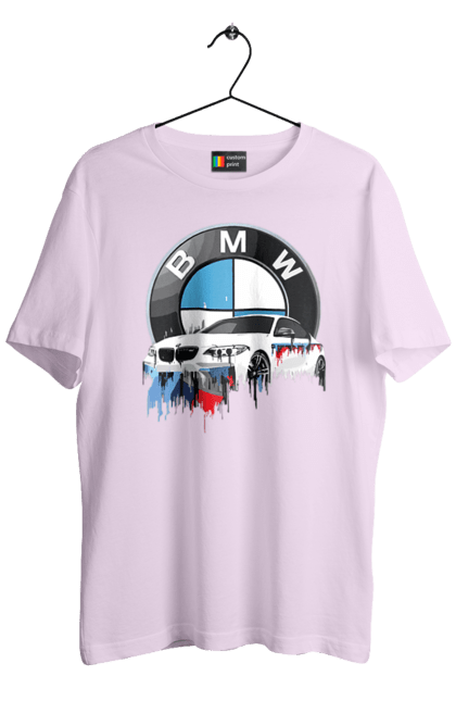 Men`s t-shirt with prints BMW. Auto, bmw, bmw fan, fan club. 2070702