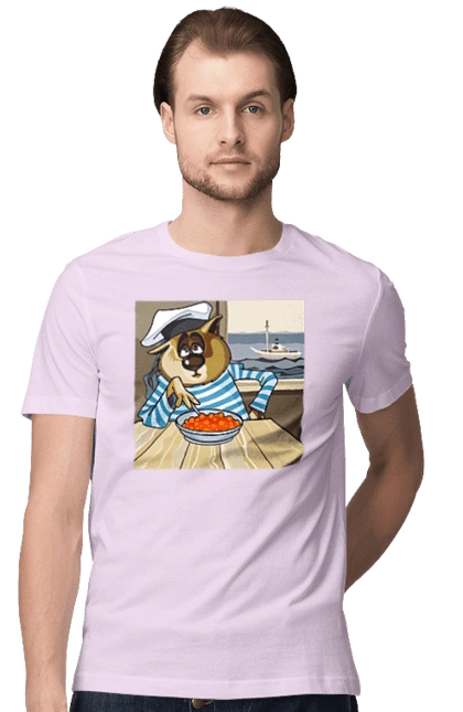 Cat Sailor, On The Ship Eats Red Caviar