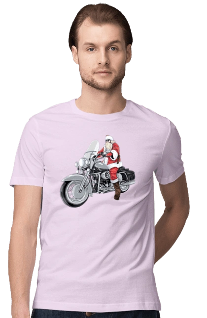 Santa On A Motorcycle