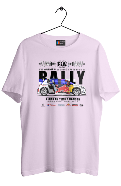 Футболка мужская с принтом Red Bull Rally. Rally, red bull, авто, автомобиль, гонка, машина, ралли, ред булл, редбулл, спорт. 2070702