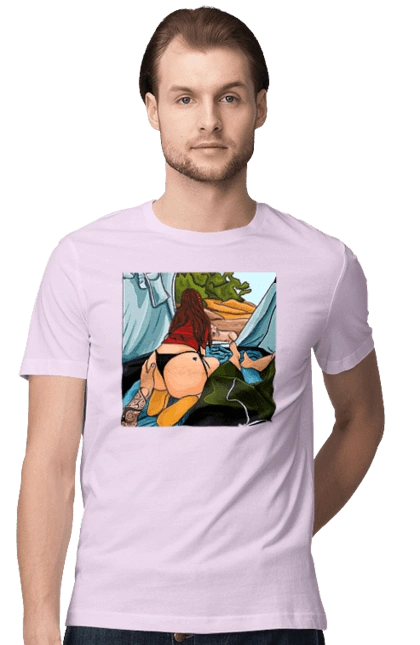 Rest With Favorite In The Tent