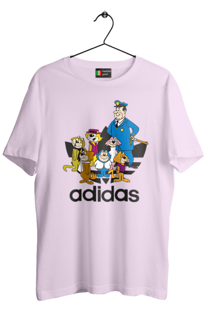 Men's t-shirt with prints Adidas Top Cat. Adidas, adidas, animated series, cartoon, cat, cats, top cat. 2070702