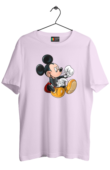 Футболка мужская с принтом Микки Маус. Mickey mouse, дисней, микки, микки маус, мультфильм. 2070702