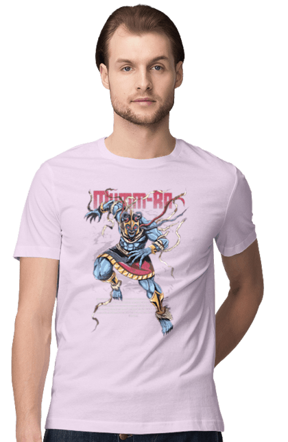 Men's t-shirt with prints Mum Ra. Antagonist, character, franchise, mumm ra, mumm-ra, mummra, supervillain, thundercats, villain, warner bros. 2070702