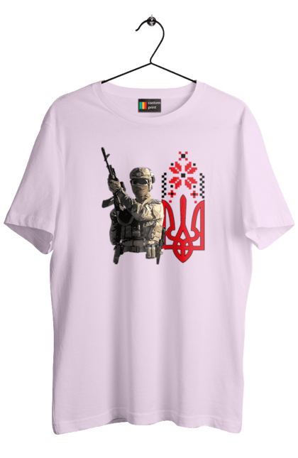 Футболка чоловіча з принтом "Гвардія наступу". F 16, himars, leopard, patriot, гвардія наступу, контрнаступ, літо 2023, літо контрнаступ, перемога. 2070702