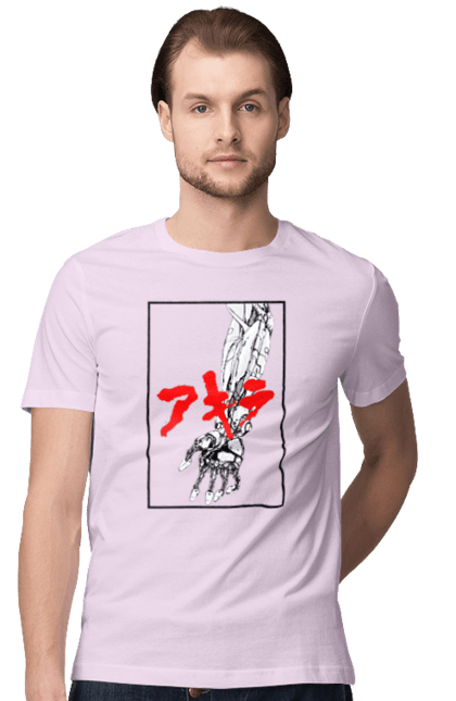 Men's t-shirt with prints Akira Tetsuo Shima. Akira, anime, cyberpunk, manga, tetsuo shima. 2070702