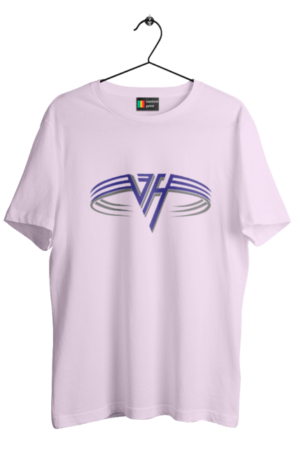 Men's t-shirt with prints Van Halen. Glam metal, group, hard rock, heavy metal, metal, music, pop rock, rock, van halen. 2070702