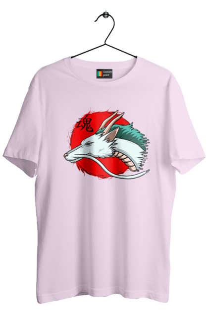 Men's t-shirt with prints Spirited Away Haku. Dragon, haku, spirited away, studio ghibli. 2070702