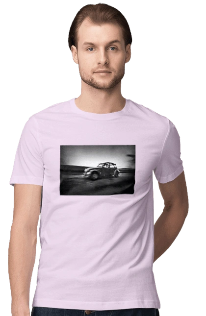 Ретро машина чб