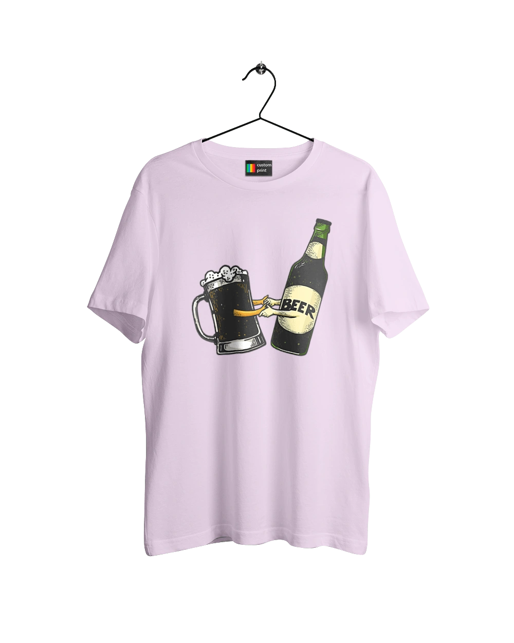 Bottle Of Beer With A Glass Of Beer