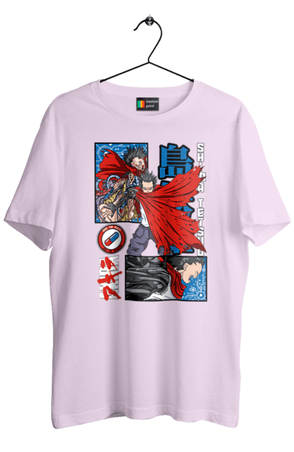 Men's t-shirt with prints Akira Tetsuo Shima. Akira, anime, cyberpunk, manga, tetsuo shima. 2070702