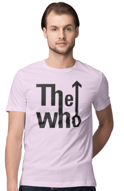 Men's t-shirt with prints The Who. Art rock, freakbeat, hard rock, music, power pop, proto punk, rock, rock band, who. 2070702