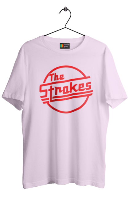 Футболка мужская с принтом The Strokes. Strokes, альтернативный рок, гаражный рок, группа, инди, инди-рок, музыка, постпанк-ривайвл, рок. 2070702