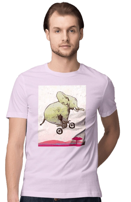 Elephant On A Motorcycle