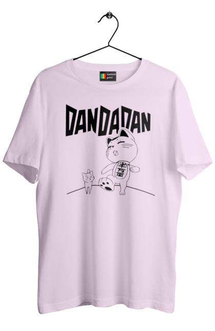 Футболка чоловіча з принтом "Дандадан Турбо бабка". Dandadan, turbo granny, yokai, аніме, дандадан, йокай, манга, турбо-бабка. 2070702