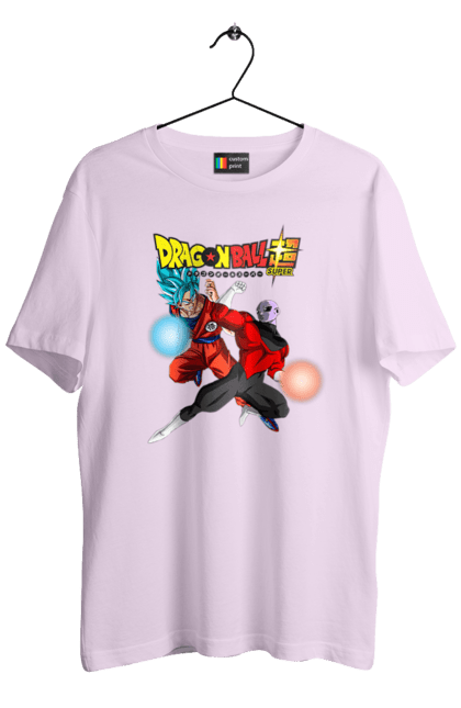 Men's t-shirt with prints Dragon Ball Son Goku. Anime, dragon ball, goku, manga, son goku, tv series. 2070702