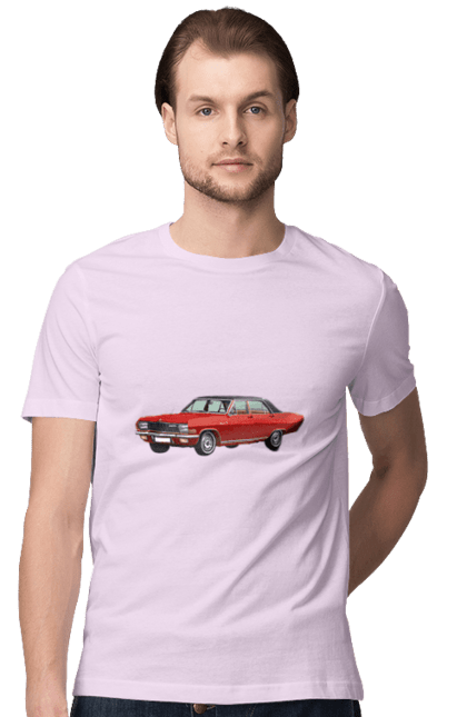 Men`s t-shirt with prints Auto.3. Auto, old car, photo, professional photo. 2070702