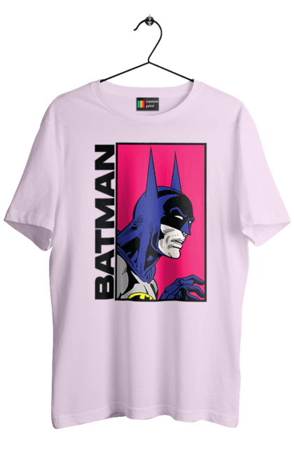 Men's t-shirt with prints Batman. Batman, bruce wayne, comics, dark knight, dc comics, justice league, movie, superhero. 2070702