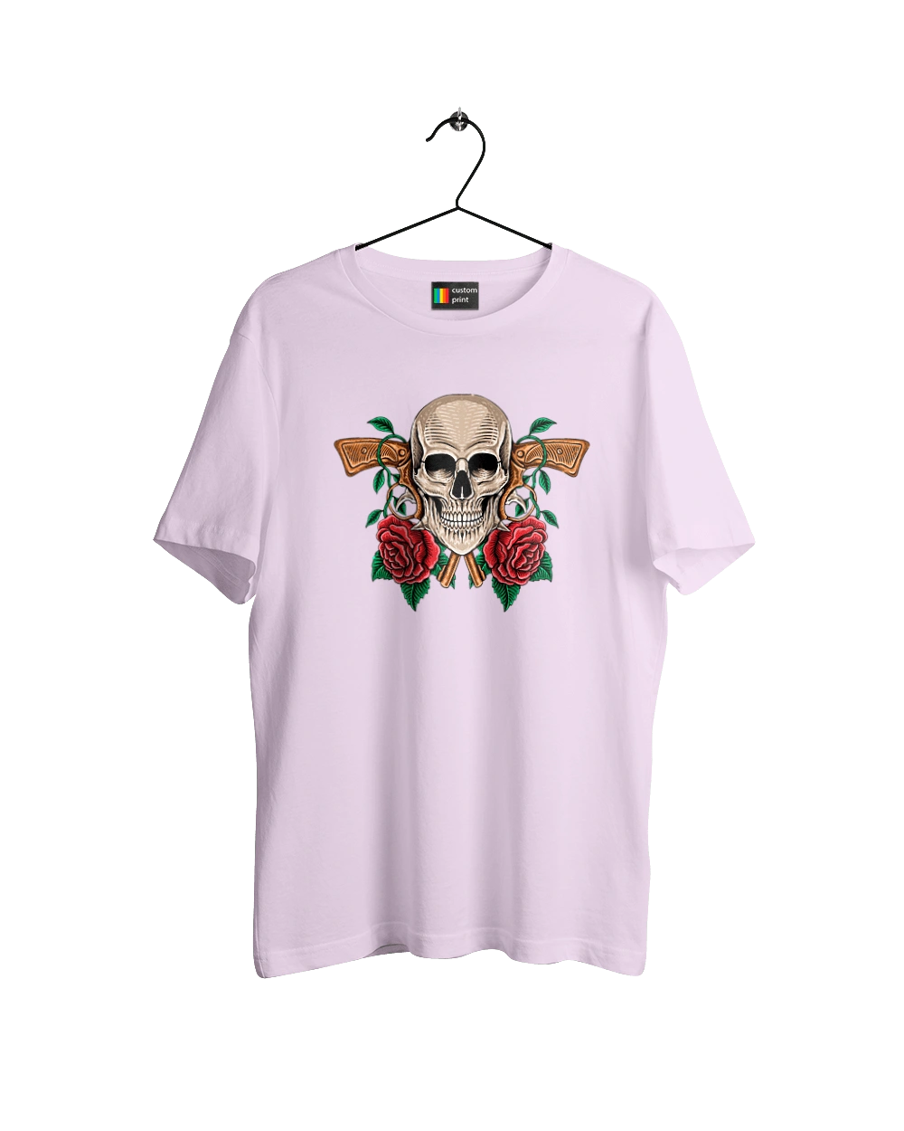 Skull with roses