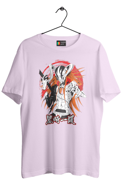 Men's t-shirt with prints Bleach Ichigo Kurosaki. Anime, bleach, ichigo, ichigo kurosaki, manga. 2070702