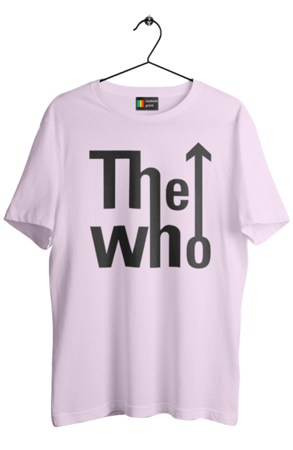 Men's t-shirt with prints The Who. Art rock, freakbeat, hard rock, music, power pop, proto punk, rock, rock band, who. 2070702