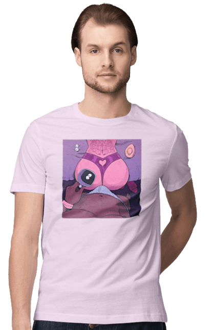 Футболка чоловіча з принтом "Ранкова Кава З Жопкою". Гола, жопа, кава, труси. 2070702