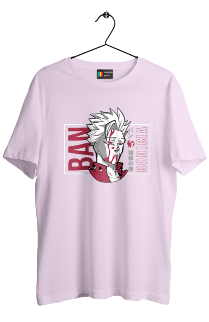 Men's t-shirt with prints Seven deadly sins Ban. Anime, ban, manga, seven deadly sins. 2070702