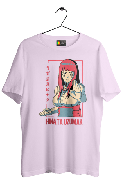 Men's t-shirt with prints Naruto Hinata Hyuga. Anime, hinata, hinata hyuga, hyuga, manga, naruto. 2070702