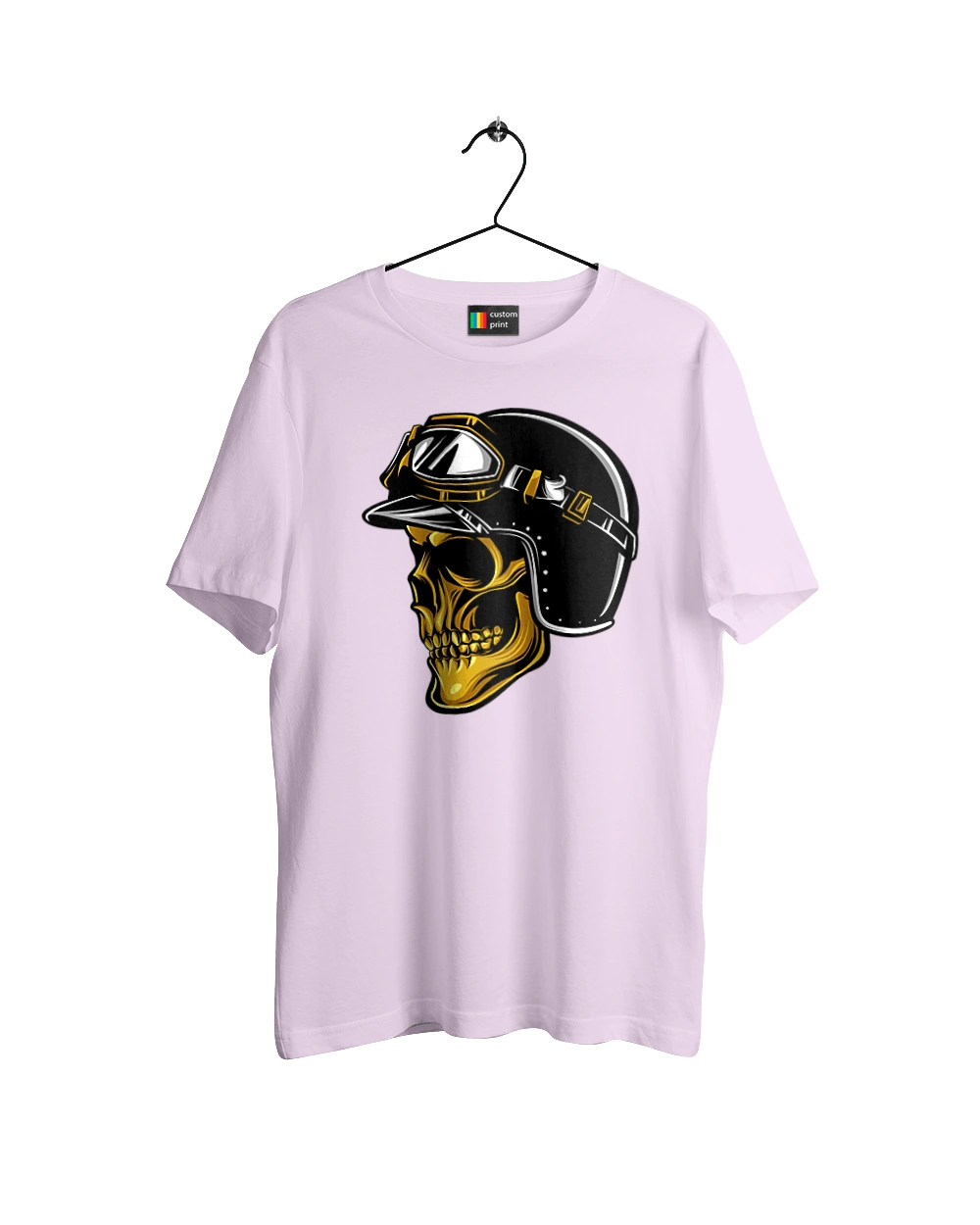 Череп в мотошоломі