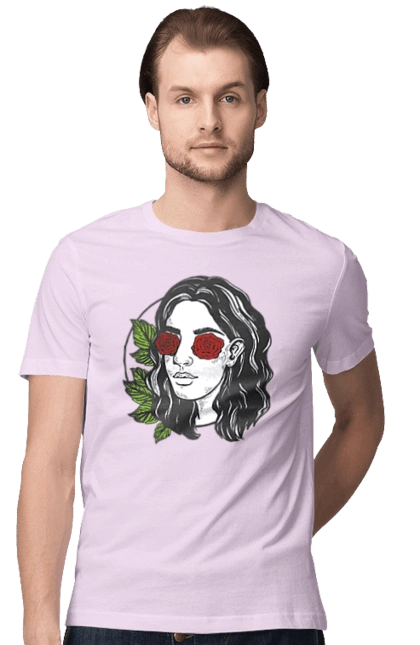 Дівчина З Трояндами На Очах