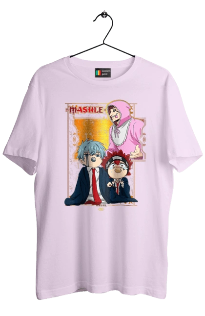 Men`s t-shirt with prints Magic and Muscles. Adventure, anime, comedy, magic and muscles, manga. 2070702